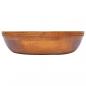 Preview: Waschbecken Massivholz Teak ?40x10 cm
