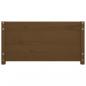 Preview: Tagesbett Honigbraun 90x200 cm Massivholz Kiefer