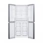 Preview: Exquisit MD365-125-040D Side-by-Side Kombination Multidoor, 85,7 cm breit, 362 L, No Frost, Schnellgefrieren, LED Beleuchtung, inoxlook