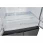 Preview: Exquisit MD365-125-040D Side-by-Side Kombination Multidoor, 85,7 cm breit, 362 L, No Frost, Schnellgefrieren, LED Beleuchtung, inoxlook