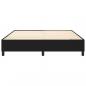 Preview: Bettgestell Schwarz 180×200 cm Stoff