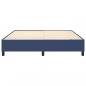Preview: Bettgestell Blau 180×200 cm Stoff