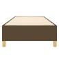 Preview: Bettgestell Dunkelbraun 90x190 cm Stoff