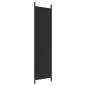 Preview: 3-tlg. Paravent Schwarz 150x200 cm Stoff