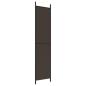 Preview: 3-tlg. Paravent Braun 150x220 cm Stoff