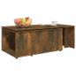 Preview: Couchtisch Räuchereiche 150x50x35 cm Holzwerkstoff