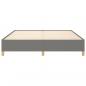 Preview: Bettgestell Dunkelgrau 160x200 cm Stoff