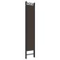 Preview: 6-tlg. Paravent Braun 200x220 cm Stoff