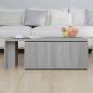 Preview: Couchtisch Grau Sonoma 150x50x35 cm Holzwerkstoff