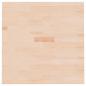 Preview: Tischplatte Quadratisch 70x70x1,5 cm Eichenholz Unbehandelt