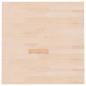 Preview: Tischplatte Quadratisch 70x70x2,5 cm Eichenholz Unbehandelt