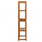 Preview: Spalier mit Ablagen 55x30x140 cm Massivholz Tanne