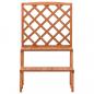 Preview: Blumentreppe mit Rankgitter 70x42x115 cm Massivholz Tanne  