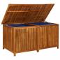 Preview: Garten-Aufbewahrungsbox 150x80x75 cm Massivholz Akazie