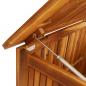 Preview: Garten-Aufbewahrungsbox 150x80x75 cm Massivholz Akazie