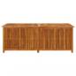 Preview: Garten-Aufbewahrungsbox 200x80x75 cm Massivholz Akazie