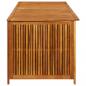 Preview: Garten-Aufbewahrungsbox 200x80x75 cm Massivholz Akazie