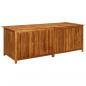Preview: Garten-Aufbewahrungsbox 200x80x75 cm Massivholz Akazie