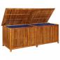 Preview: Garten-Aufbewahrungsbox 200x80x75 cm Massivholz Akazie