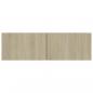 Preview: TV-Schränke 4 Stk. Sonoma-Eiche 100x30x30 cm Holzwerkstoff