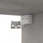 Preview: TV-Schränke 4 Stk. Betongrau 100x30x30 cm Holzwerkstoff
