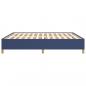 Preview: Bettgestell Blau 160x200 cm Stoff