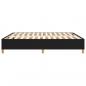Preview: Bettgestell Schwarz 180×200 cm Stoff