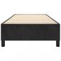 Preview: Bettgestell Schwarz 80x200 cm Samt