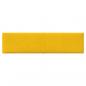 Preview: Wandpaneele 12 Stk. Gelb 60x15 cm Samt 1,08 m²