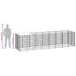 Preview: Hundezwinger Schwarz 4,84 m² Stahl  