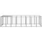 Preview: Hundezwinger Schwarz 4,84 m² Stahl  
