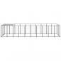 Preview: Hundezwinger Schwarz 6,05 m² Stahl   