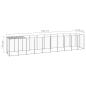 Preview: Hundezwinger Silbern 6,05 m² Stahl  