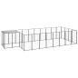 Preview: Hundezwinger Schwarz 10,89 m² Stahl  