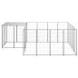 Preview: Hundezwinger Silbern 6,05 m² Stahl  