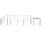 Preview: Hundezwinger Silbern 19,36 m² Stahl  