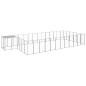 Preview: Hundezwinger Silbern 22,99 m² Stahl  