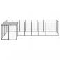 Preview: Hundezwinger Schwarz 6,05 m² Stahl   