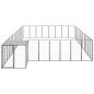 Preview: Hundezwinger Schwarz 30,25 m² Stahl  