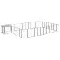 Preview: Hundezwinger Schwarz 30,25 m² Stahl  