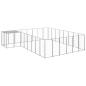 Preview: Hundezwinger Silbern 15,73 m² Stahl  
