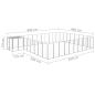 Preview: Hundezwinger Silbern 25,41 m² Stahl  