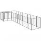 Preview: ARDEBO.de - Hundezwinger Schwarz 7,26 m² Stahl  