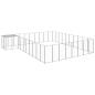 Preview: Hundezwinger Silbern 25,41 m² Stahl  