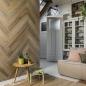 Preview: WallArt Paneele GL-WA27 30 Stk Holzoptik Natur Eiche Milchkaffeebraun 