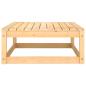 Preview: 8-tlg. Garten-Lounge-Set mit Kissen Massivholz Kiefer