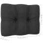 Preview: 4-tlg. Garten-Lounge-Set mit Kissen Massivholz Kiefer