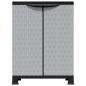 Preview: Kunststoffschrank 68x39x92 cm Rattan-Design