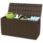 Preview: Kissenbox Braun 117x45,5x57,5 cm 270 L