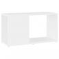 Preview: TV-Schrank Weiß 60x24x32 cm Holzwerkstoff
